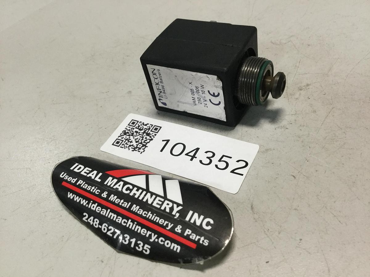 Used INFICON Solenoid Valve VAM005-X LI-9496 BALZERS USED