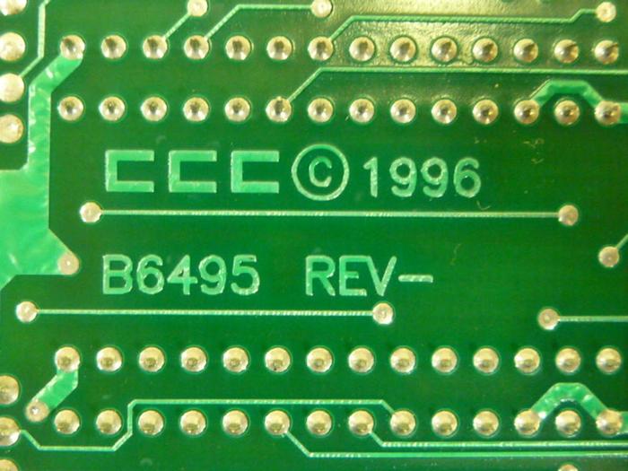 Used COMPUTER CONVERSION Circuit Board B6494 #58883