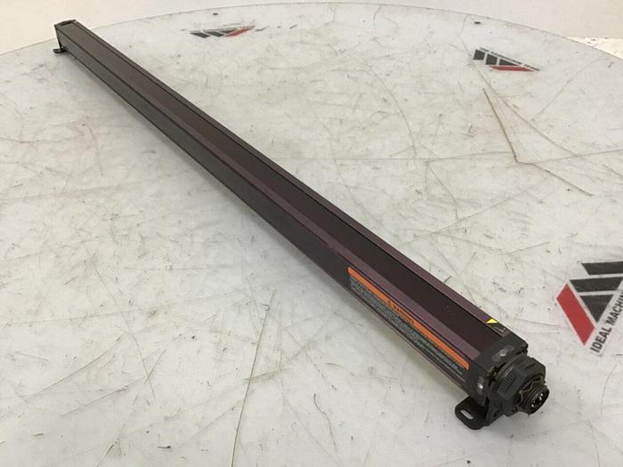 Used BANNER ENGINEERING Light Curtain Receiver MSR3624 #74613
