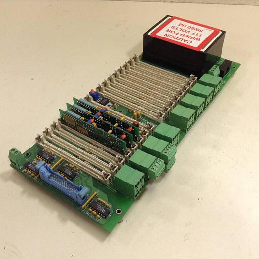 Used HUNKAR LABS 16 Channel Analog Backplane 61576 #77711