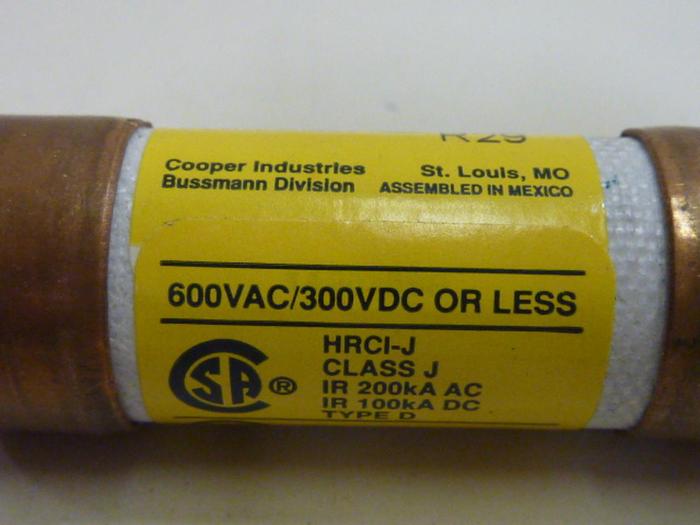 Used BUSS / BUSSMANN 30 Amp Fuse LPJ-30SP #62273