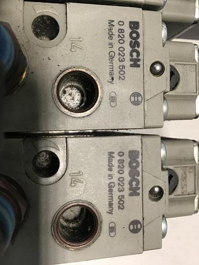 Used BOSCH Manifold & Valves 0 820 023 502 / MANIFOLD #124368