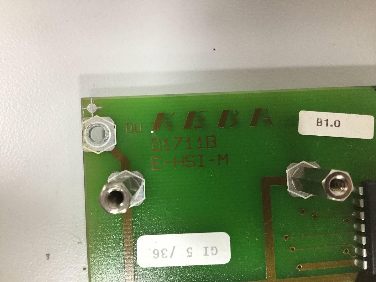 Used KEBA Circuit Board E-HSI-M D1711B USED