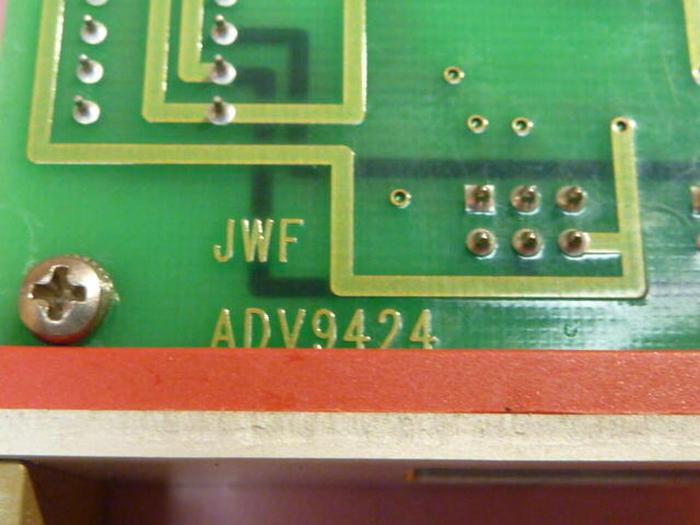 Used JWF Circuit Board ADV9424 #33958