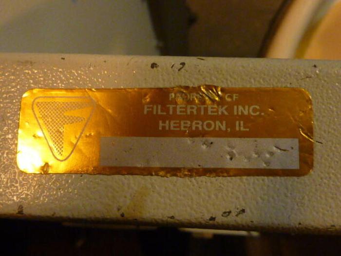 Used FILTERTEK Dust Collector F-DC #37619
