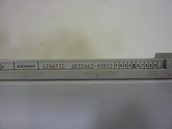 Used SIEMENS Control Module 6ES5 463-4UB12 #58970