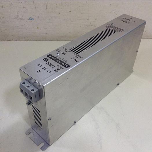 Used SCHAFFNER Line Filter FN 258-16-29 #80405