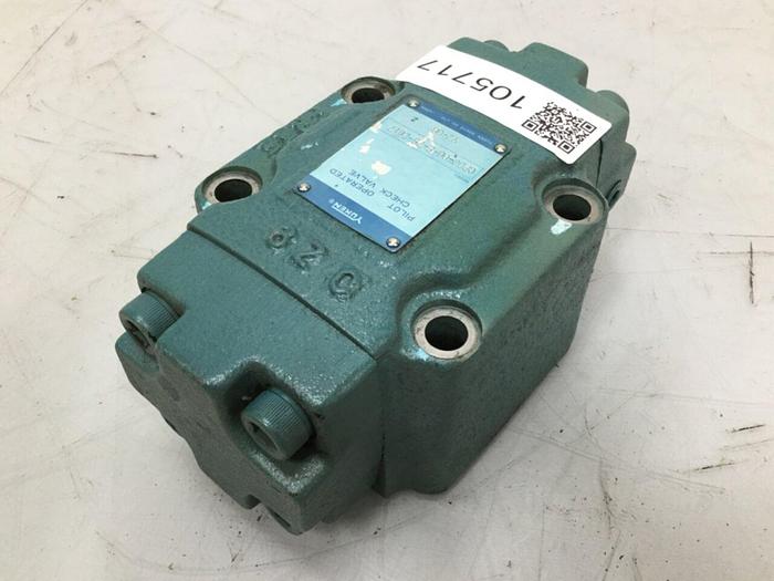 Used YUKEN Pilot Operated Check Valve CPDG-06-E-75-2017 USED