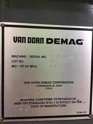 Used VAN DORN DEMAG 170 Ton Injection Mold Machine 170HT14 USED
