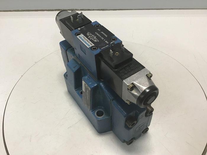 Used REXROTH Valve 4WE6J53/AG24NZ4 MANIFOLD #137663