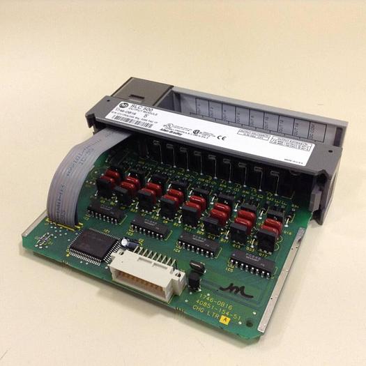 Used ALLEN BRADLEY Output Module 1746-OB16 SER D #50678