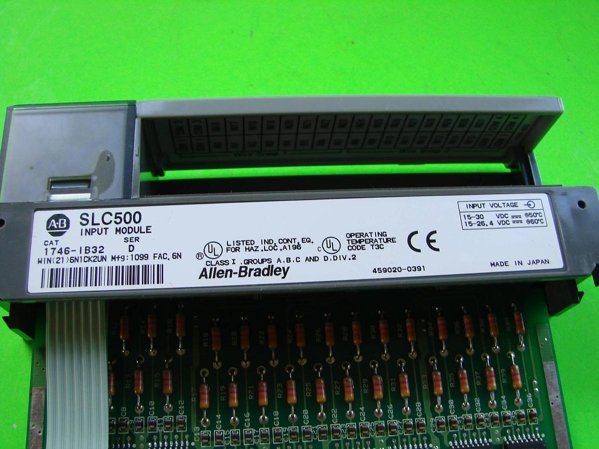 Used ALLEN BRADLEY Input Module 1746-IB32 SER D USED