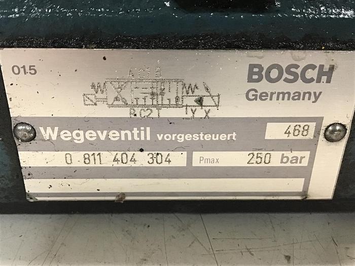 Used BOSCH Proportional Servo Valve 0 811 404 304 Used #142513