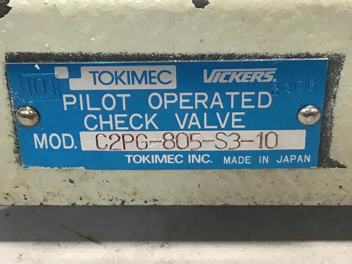 Used VICKERS C2PG-805-S3-10 Valve Used #142033