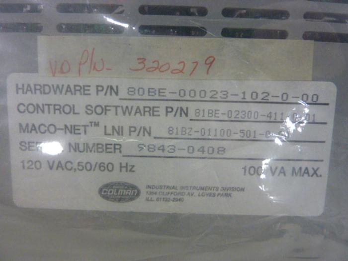 BARBER COLMAN Cartridge Module 80BE-00023-102-0-00 #49531