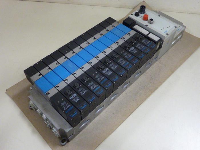 Used FESTO Control Block w/ Valves IFB8-03 #52801