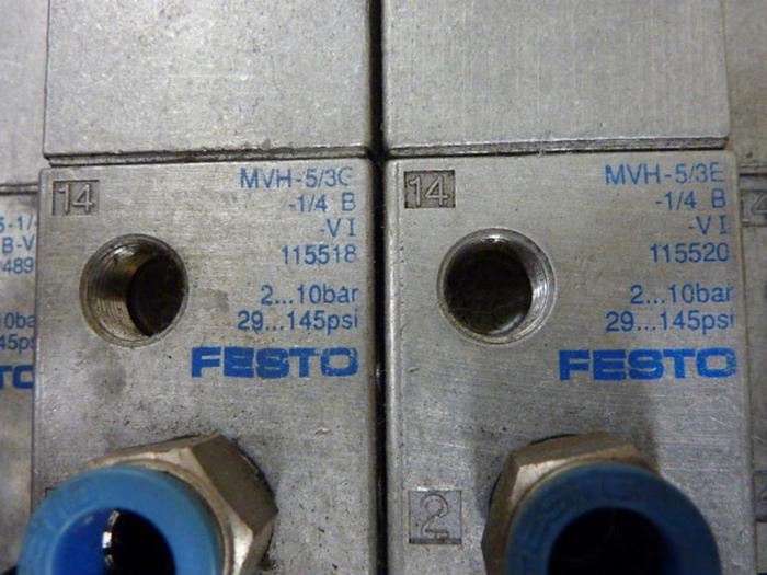 Used FESTO Control Block / Valve Terminal IFB8-02 #52821