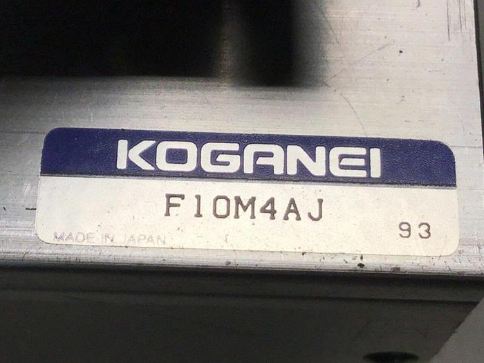 Used KOGANEI Manifold w/ Valves F10M4AJ #120900