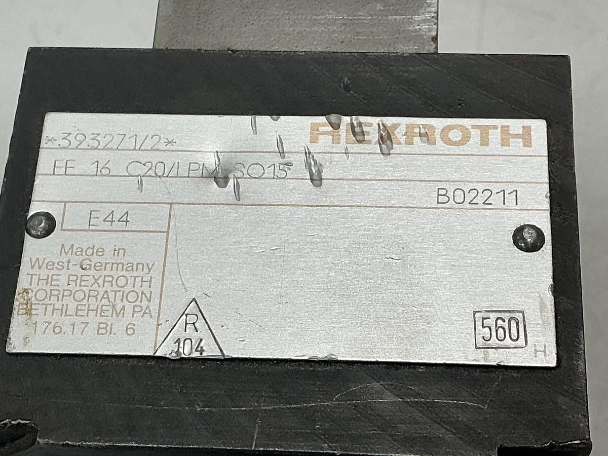 Used REXROTH FE 16 C20/LPM S015