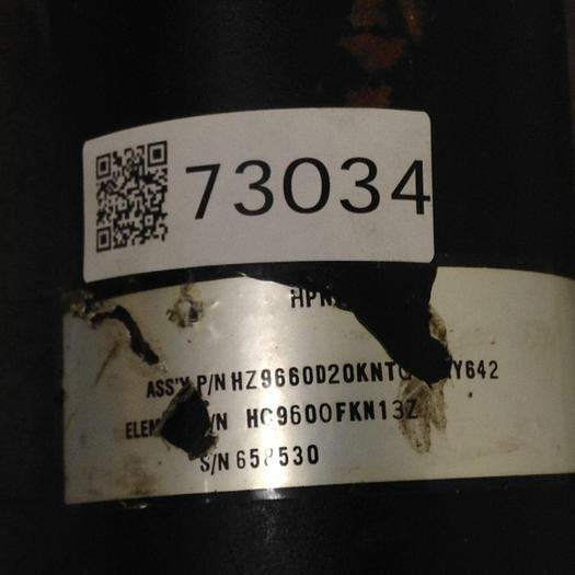 Used HUSKY Hydraulic Filter HZ9660D20KNTG???Y642 #73034