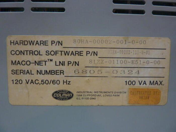 Used BARBER COLMAN Pressure/Flow Module 80HA-00002-001-0-00 #30967