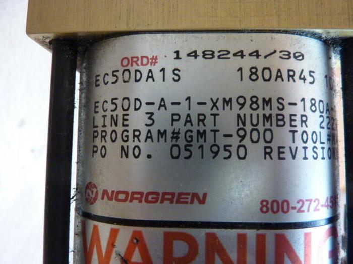 Used NORGREN Air Cylinder EC50DA1S #29679