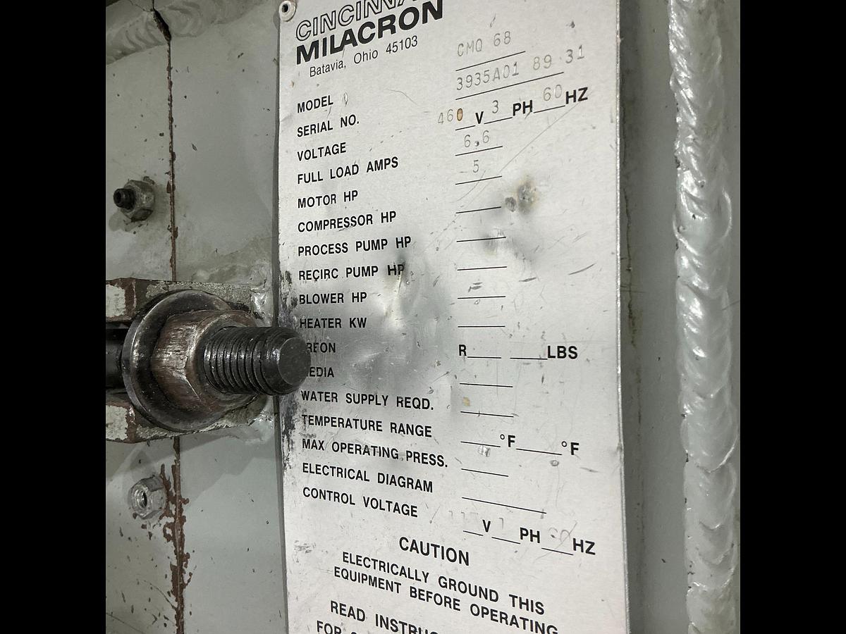 Used Cincinnati Milacron Grinder Granulator