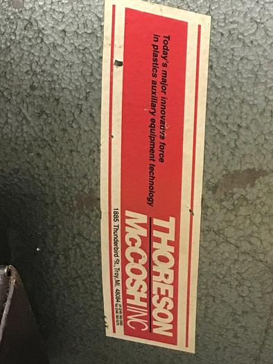 Used THORESON MCCOSH Hopper Loader Receiver MV-1 #131657