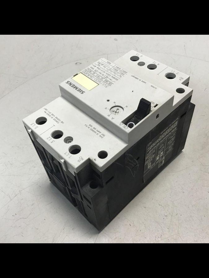 Used SIEMENS Motor Starter 3VU1600-0MM00 Used #129544