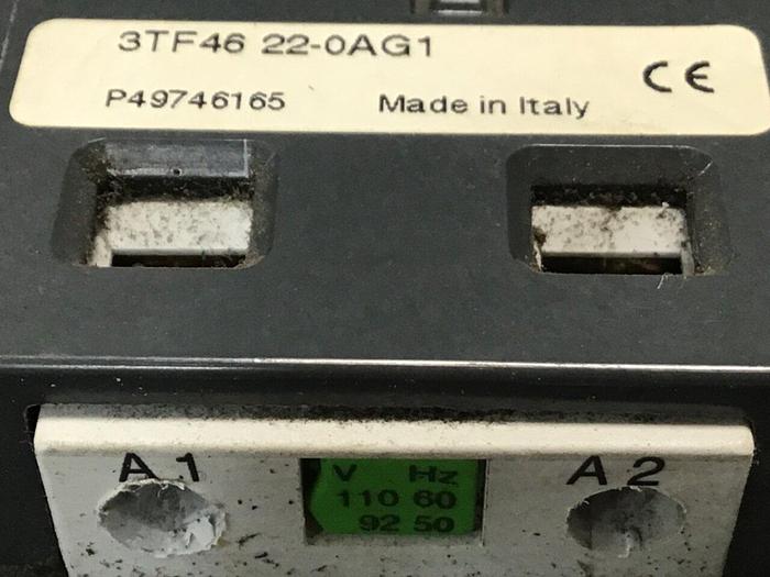 Used SIEMENS Contactor 3TF4622-OAG1 #133230
