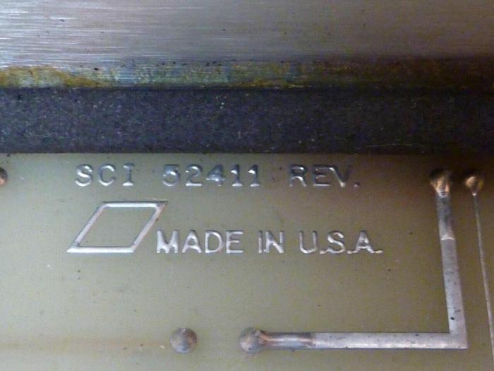 Used VAN DORN CRT Pathfinder Operator Keyboard PATHFINDER CRT-C #25642