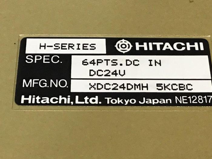 Used HITACHI Input/ Output Module XDC24DMH 5KCBC #132719