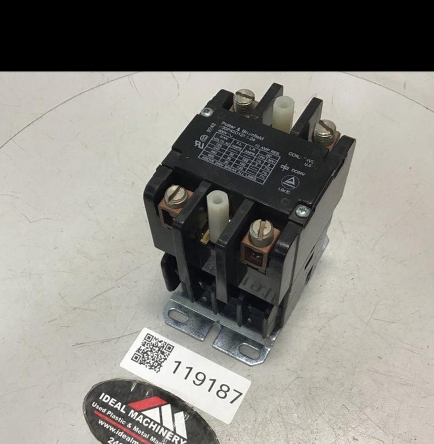 Used POTTER & BRUMFIELD Relay P3OP42D1281-24 USED