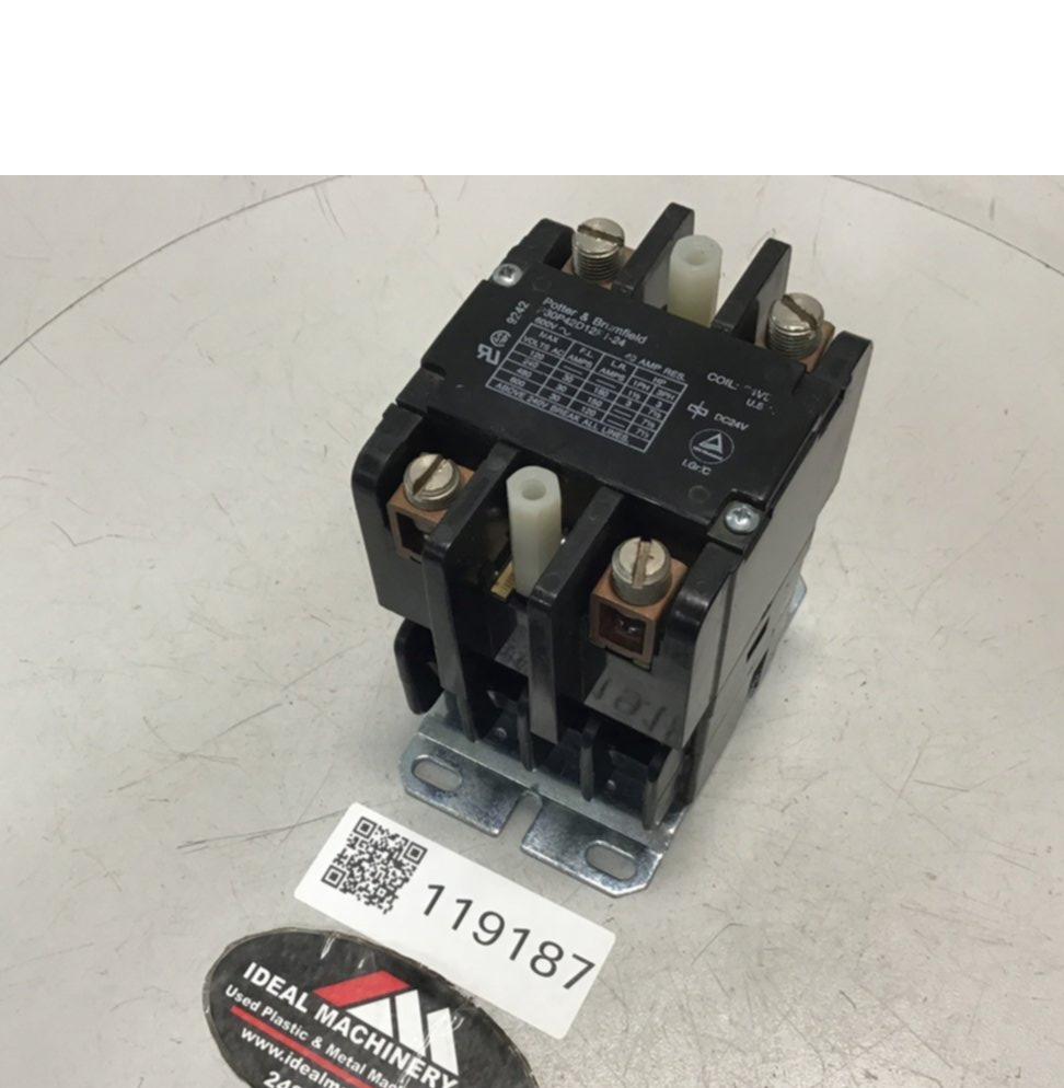 Used POTTER & BRUMFIELD Relay P3OP42D1281-24 USED