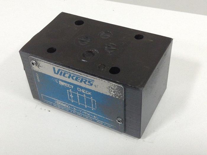 Used VICKERS Check Valve DGMDC 3 Y PK 41 #89719