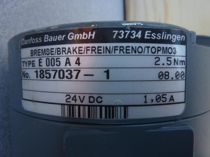 Used BAUER 1/8 HP Motor SG2-14/DK54-143L-AS/M USED