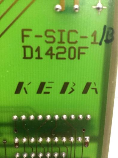 Used KEBA Circuit Board F-SIC-1/B D1420F Used