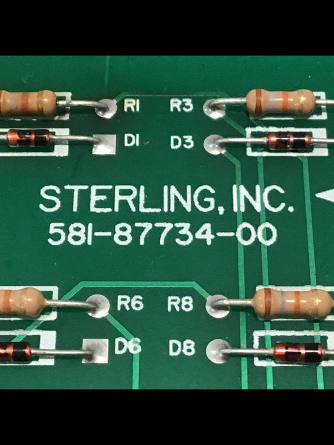 Used STERLING Circuit Board 581-87734-00 USED 