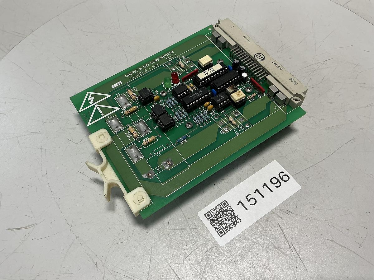 Used AMERICAN MSI CORPORATION 3000.020.085