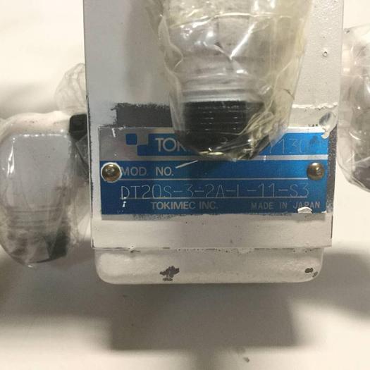 Used TOKIMEC Valve DT20S-3-2A-L-11-S3 #95230