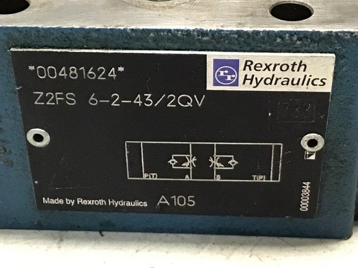 Used REXROTH Valve Z2FS62432QV #126186