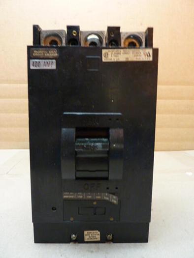 Used SQUARE D 400 Amp Circuit Breaker LAL3640032M #30192