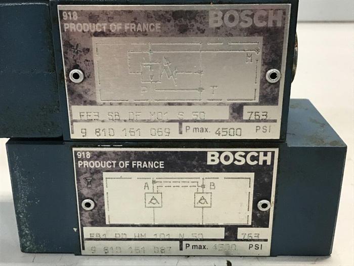 Used BOSCH Valve 9810231438 081WV06P1V1012WS024/00D51 #134703