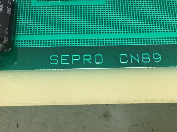 Used SEPRO ROBOTIQUE Circuit Board CN89 07S0096004/B Used