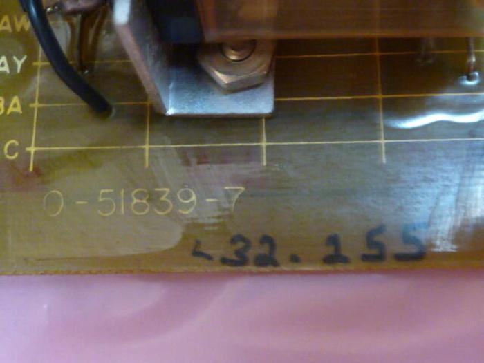 Used RELIANCE ELECTRIC IRCH Board (card) 0-51839-7 #34575
