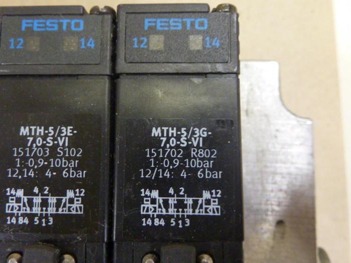 Used FESTO Control Block / Valve Terminal IFB13-03 Used