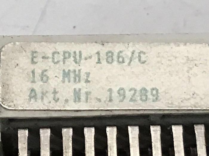 Used KEBA Circuit Board E-CPU-186-C D1844A-1 USED