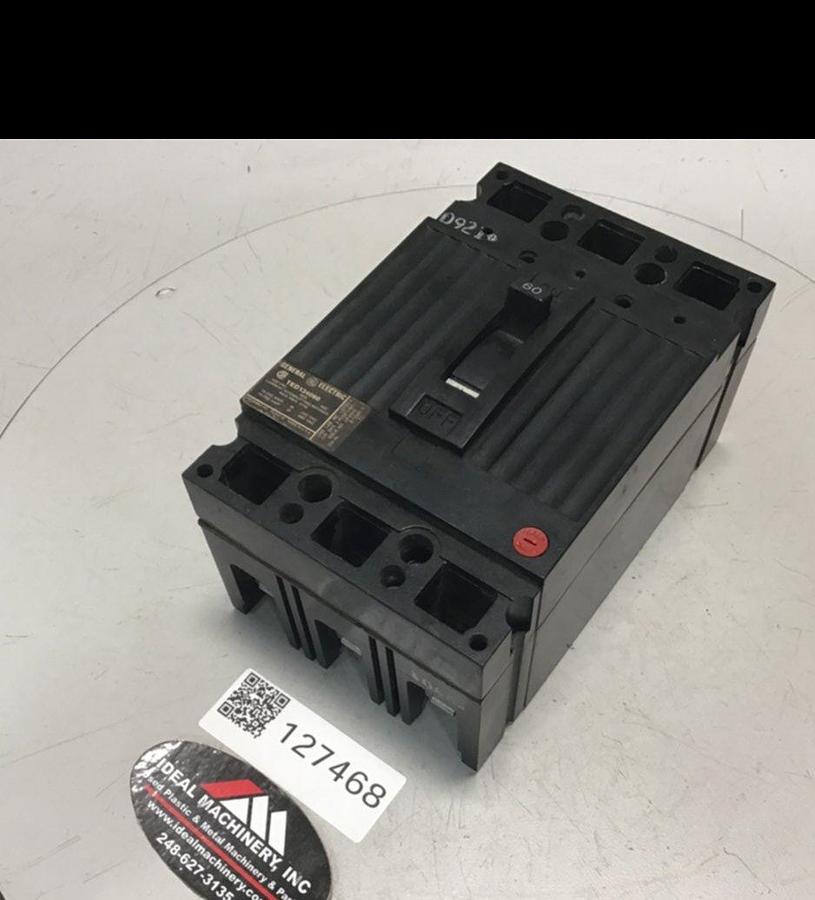 Used GE 60 Amp Circuit Breaker TED134060 Used #124375