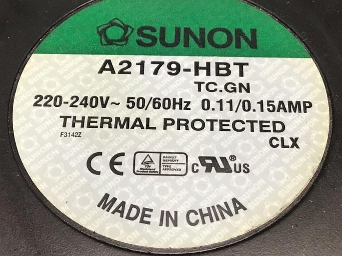 Used SUNON Fan A2179-HBT #136082