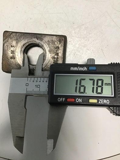 Used DME Rectangular Reinforcing Plate Washer MCW-5 #112051